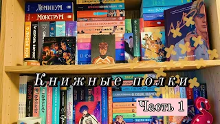 МОИ КНИЖНЫЕ ПОЛКИ 📚 | обзор и отзывы | Часть 1