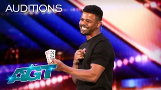 Mervant Vera Combines Rap and Mind-Blowing Magic for an Amazing Audition | AGT 2022
