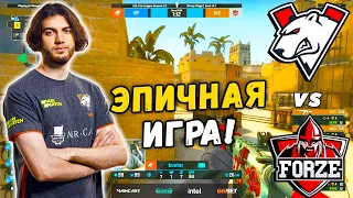 ЭПИЧНЫЙ МАТЧ - ForZe vs Virtus.Pro - ЛУЧШИЕ МОМЕНТЫ | ESL Pro League Season 14 (CS:GO)