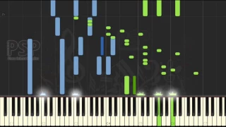 [ Piano Solo Tutorial ] Final Fantasy XV - Main Theme from FINAL FANTASY (FF15 PS4 GAME synthesia)