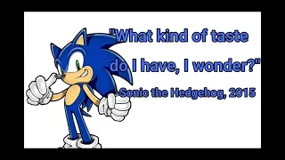 Incorrect Sonic Quotes