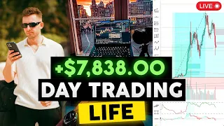 How To Make $7,838 In a Week Trading Crypto Altcoins [LIVE TRADING]