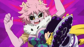 Mina ashido and mineta combo move (dub) | My hero academia season 5 episode 5 11