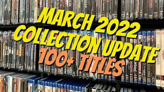 March 2022 Blu-ray + 4K + DVD Collection Update - 100+ Titles Added to the Collection