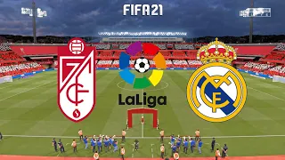 FIFA 21 | Granada vs Real Madrid - Super LaLiga - Full Match & Gameplay