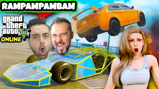 RAMPA ARABA PEŞİNDEYİZ! NE KADAR ZOR OLABİLİR Kİ?| ÜMİDİ ile GTA 5 ONLINE SERBEST TAKILMACA