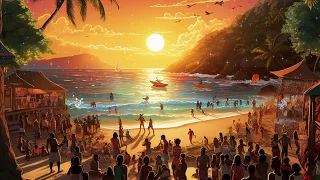 Island Grooves: Reggae Lofi Vibes to Soothe Your Soul 🏝️🎶 | Chill Beats for Tropical Relaxation