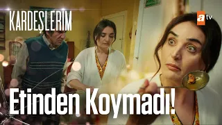 Şengül, çocuklara yemeğin etinden vermiyor - Kardeşlerim 2. Bölüm