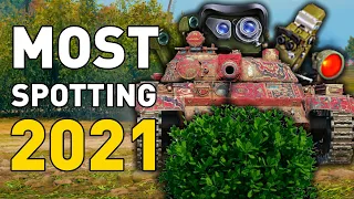 MOST SPOTTING in 2021 in World of Tanks!!!