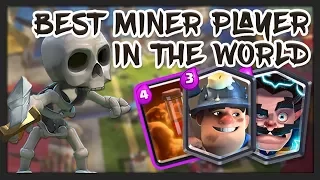 B-RAD MINER POISON PRO PLAYS! — How To Make 0 Mistakes | Clash Royale