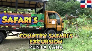 PUNTA CANA │ Truck safari to the Dominican Republic countryside. 1/2 day safari adventure excursion.