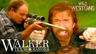 Walker, Texas Ranger | Walker & Trivette Chase Down Assassin! (ft. Chuck Norris) | Wild Westerns