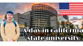 A DAY IN CALIFORNIA STATE UNIVERSITY FRESNO(MUST WATCH). CAMPUS TOUR #californiastate