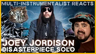 First Time Hearing Joey Jordison | Disasterpiece Drum Solo | Multi-Instrumentalist Reaction