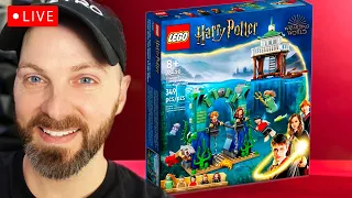 Retro Builds Harry Potter LEGO! | The Black Lake