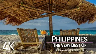 【4K】¼ HOUR DRONE FILM: «The Beauty of the Philipppines 2021» 🔥🔥🔥 Ultra HD 🎵 Chillout (AmbientTV)