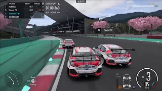 What a 4.5 second time penalty in Forza Motorsport looks like