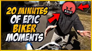 20 Minutes of Epic Biker Moments!