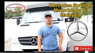 [SOLD] Mercedes sprinter Auto sleeper motorhome in malaysia with 3000watt genarator #test drive