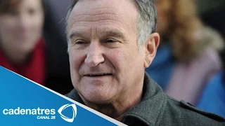 Robin Williams padecía mal de Parkinson, revela su viuda