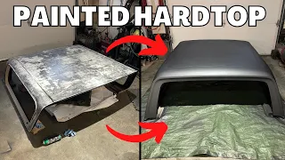 Painting My Bronco Hardtop! 1979 Ford Bronco Restoration |PART 28|