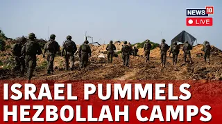 Israeli Army Claims Strike On 40 Hezbollah "Terror Targets" | Israel Vs Hezbollah News LIVE | N18L