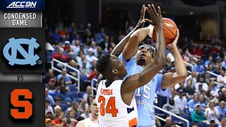 North Carolina vs Syracuse Condensed Game | 2019-20 ACC Men's Basketball