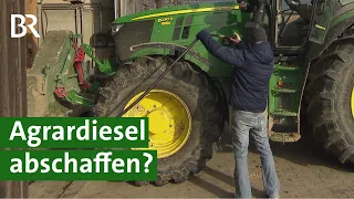 Agrardiesel für Landwirte: Steuervergünstigung eine klimaschädliche Subvention? | Unser Land | BR