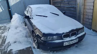 BMW 39 Запуск после долгого простоя