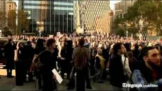 Occupy Wall Street protesters arrested during march