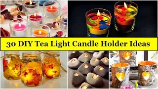 DIY Tea Light Candle Holder ideas | Creative DIYs