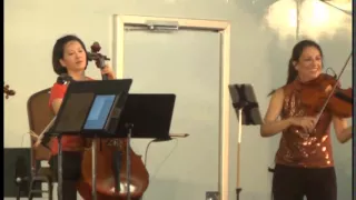 CDSQ plays "Peasebottom" from Korine Fujiwara's "Fiddle Suite: Montana"