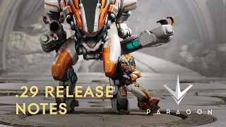 Paragon - Release Notes .29