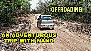 ROAD TRIP WITH TATA NANO, ADVENTUROUS TRIP & LONG RUN || DJI TELLO DRONE SHOTS