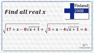 An algebra problem from Finland