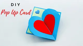 Easy Heart Pop Up Card for Mothers Day | DIY Heart Card | Heart Pop Up Card | Heart Card Easy