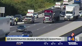 State police investigate deadly shooting on I-465