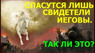 2.22 Спасутся только свидетели Иеговы. Так ли это?