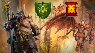 Tournament Tamurkhan | Nurgle vs Khorne - Total War Warhammer 3