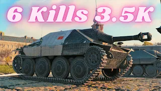 Jagdpanzer 38(t) Hetzer - 6 Kills 3.5K Damage tier IV - World of Tanks Replays