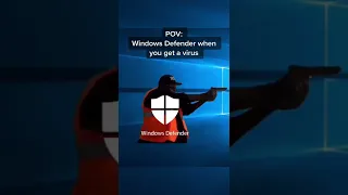 Windows Defender In A Nutshell #memes