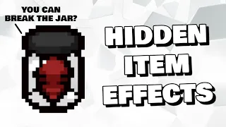 Hidden Item Effects You Didn't Know About #5 - The Binding of Isaac Repentance