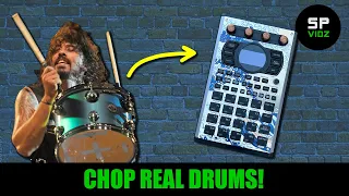 Using the SP404-MK2 to chop DRUM BREAKS - Its almost TOO EASY!