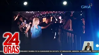 Impersonator na si Taylor Sheesh, hinampas sa leeg ng isang nanonood ng performance | 24 Oras