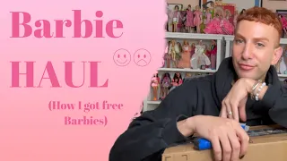 Barbie HAUL- How I Got a Box of Free Barbies