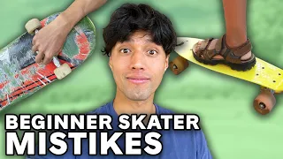 10 Mistakes BEGINNER SKATERS Should Avoid