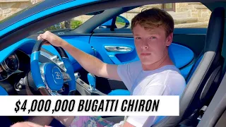 Becoming The World's Largest Car Tiktoker - $4,000,000 Bugatti Chiron