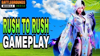 RUSH TO RUSH GAMEPLAY IN BGMI 👿 BGMI LIVE STREAM 🥰 TEAMCODE  #KRISHGAMING2