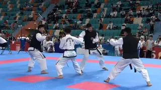 DPRK Junior Self-Defense Routine - 2023 ITF World Championship Kazakhstan