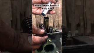 Valve Keepers Removal Easy Way